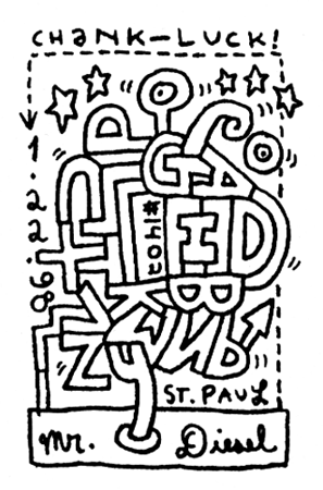 Hand Lettering by Chank.
